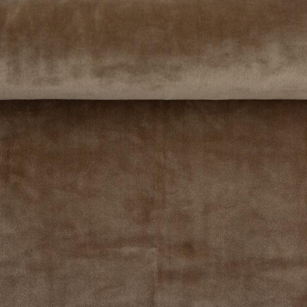 Samt  Beige "Kelz" von Swafing